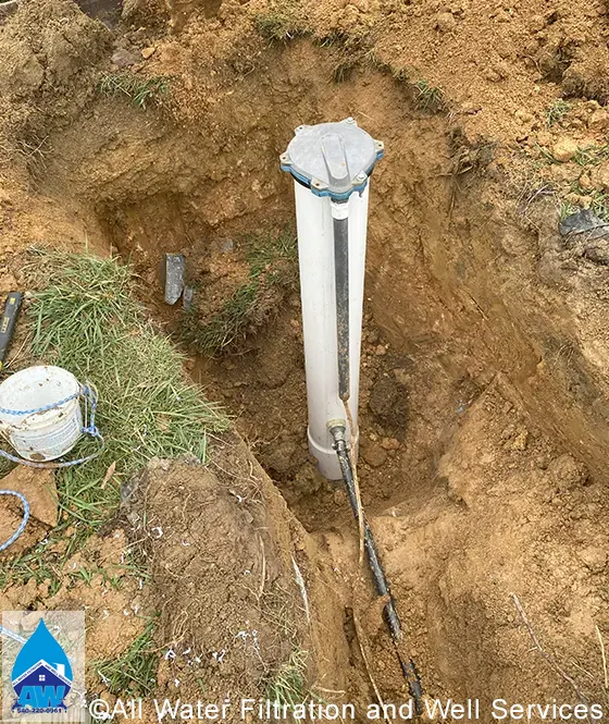 Broken well casing repair