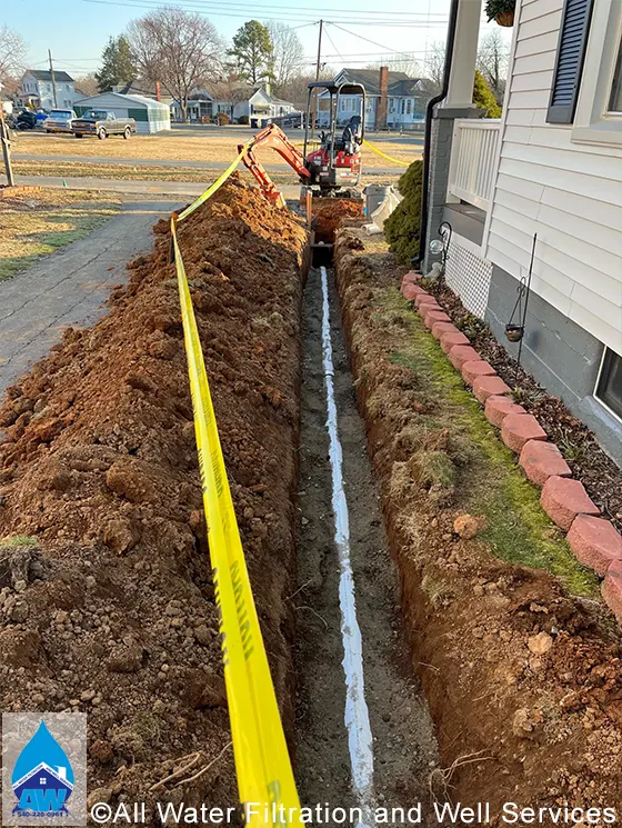 Sewer line replacement