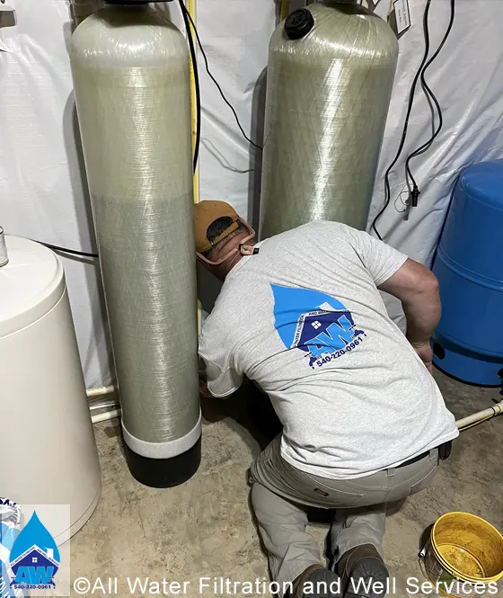 Installing a Water filtration system